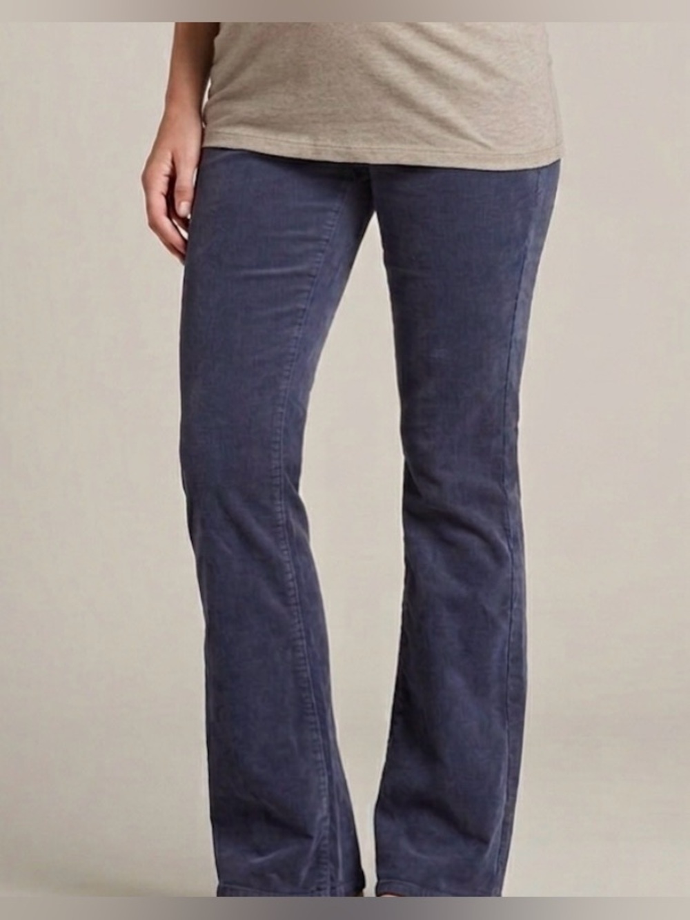 Gap Maternity | navy corduroy sexy boot pants | 26/2